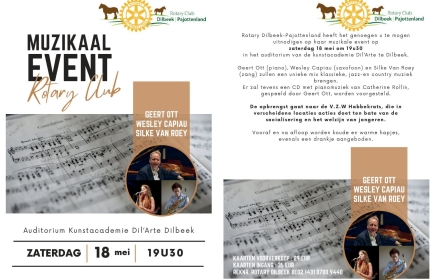 Muzikaal Event aangeboden door Rotary Dilbeek-Pajottenland;